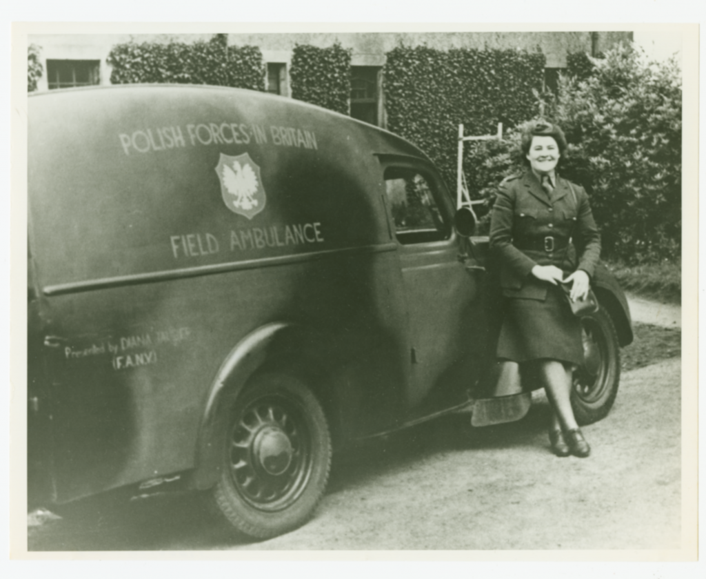 Lieutenant Joan Bamford Fletcher, ca. 1943.