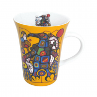 Tasse Man Changes into Thunderbird par Norval Morrisseau