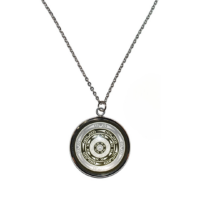 Circle Charm Necklace - Life by lessLIE