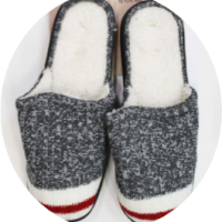 Rubber soles slippers