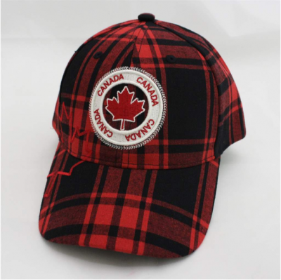 Plaid Canada Cap