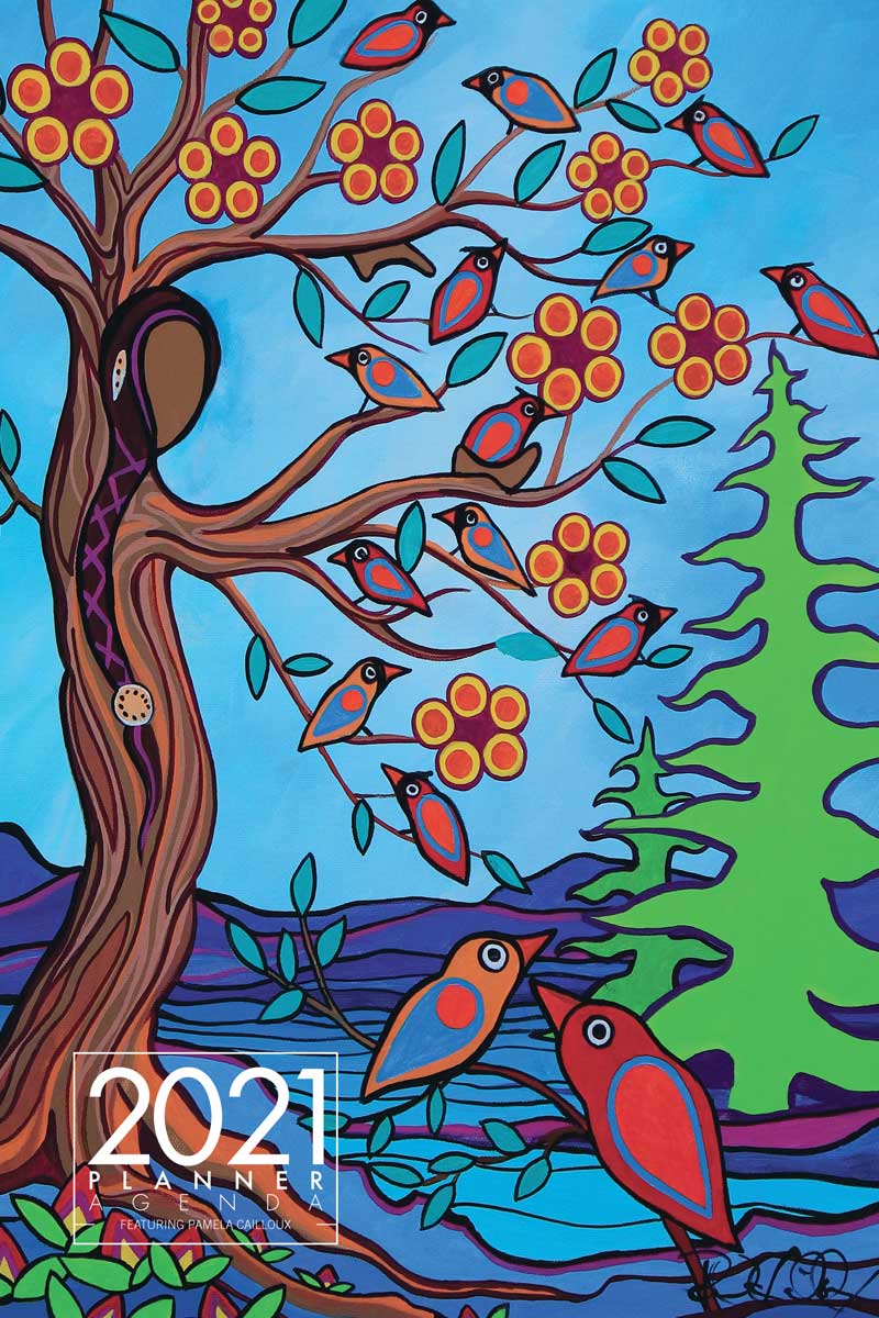 2021 Weekly Planner - Mother Earth with Her Birds by Pam ...