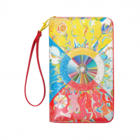 Alex Janvier Morning Star Travel Wallet