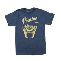 Vintage Canadian and Quebec Poutine T-shirt