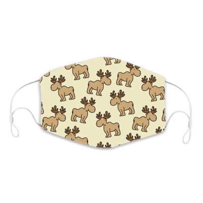 Reusable Children Face Mask - Moose