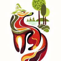Digital Print - Reno the Fox