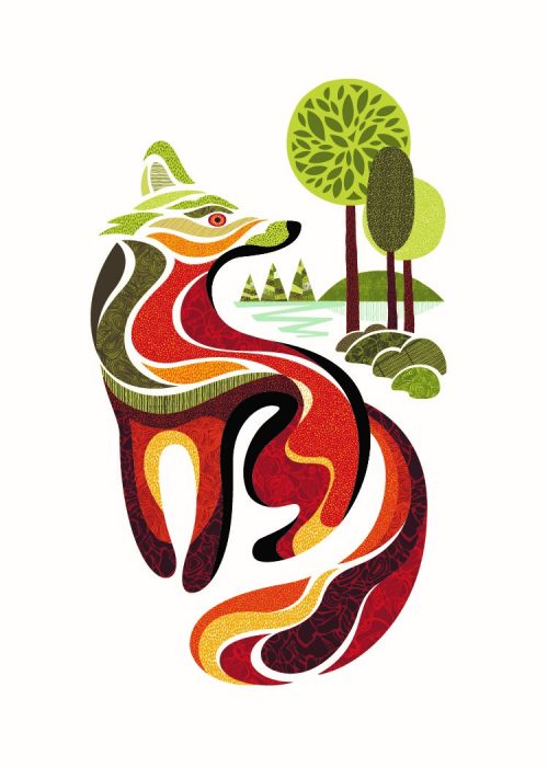 Digital Print - Reno the Fox