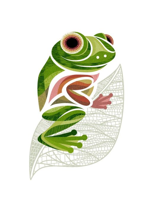 Digital Print - Flo the Frog