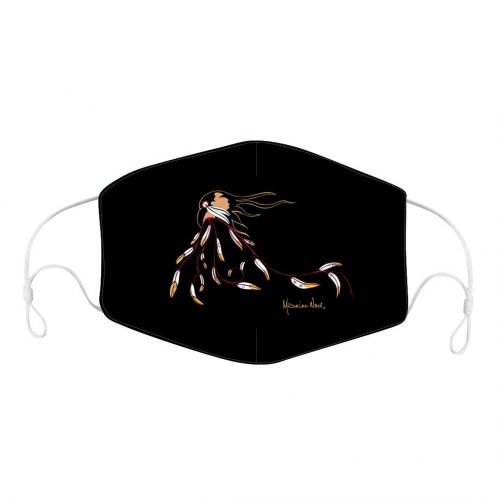 Reusable Face Mask - Eagle's Gift by Maxine Noel