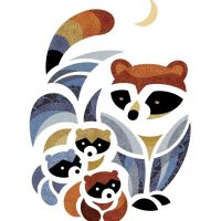 Digital Print - Rita the Raccoon