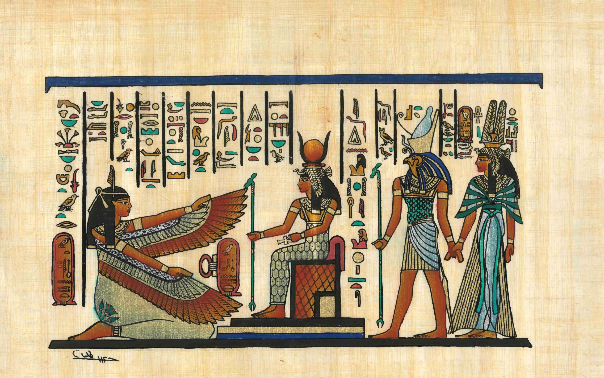 Что такое папирус в древнем египте