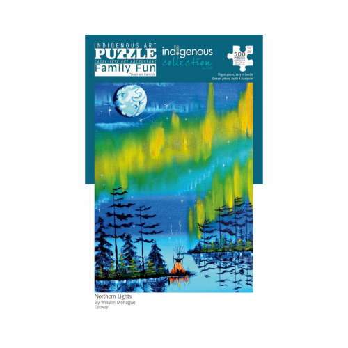 Northern Lights Puzzle by William Monague