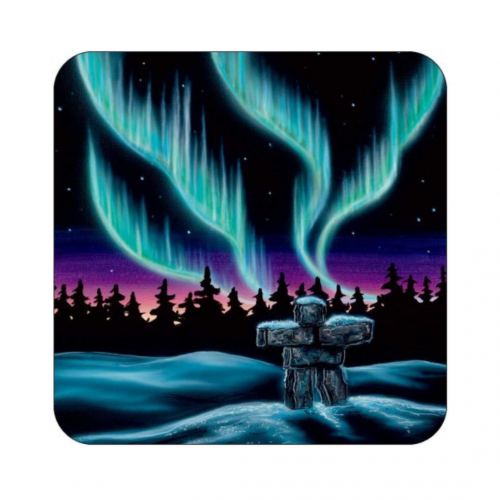 Amy Keller-Rempp’ Sky Dance Inukshuk Coasters