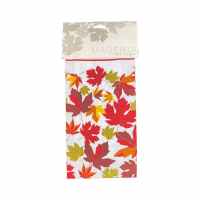 Maple leaf tea towel, autumnal decor perfect for fall, made of cotton
