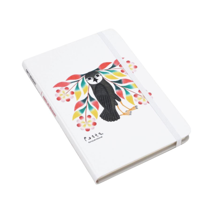 Kenojuak Ashevak Owl's Bouquet Artist Hardcover Journal