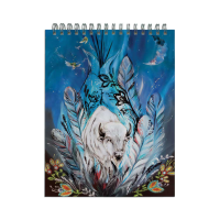 Sketchbook Spirit Buffalo by Karen Erickson