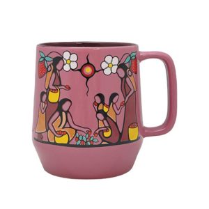 Heart Berry Gatherers Mug by Sharifah Marsden