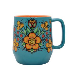 Prairie Beadwork Mug by Justine Proulx