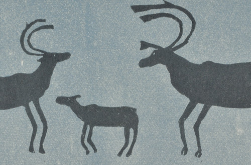 Three Caribous