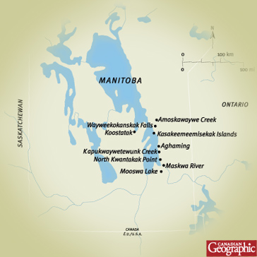 Map - Manitoba - Canadian Geographic