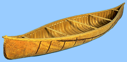 civilization.ca - native watercraft - bark canoes