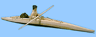 Model kayak; CMC IV-X-84a