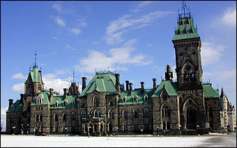 The East Block of Parliament; photo: Jean-Luc Pilon