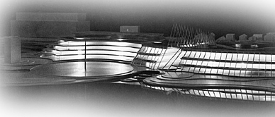 Premier modèle du Musée qu'a fait de Cardinal - © Douglas J. Cardinal Architect Ltd.