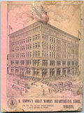 Simpson's Toronto store, Simpson's 
Spring Summer 1896, cover, and Simpson's Fall Winter 1896-97, p. 3.