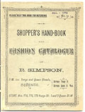 Simpson's Fall Winter 1893, cover.