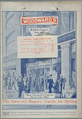 Woodward's Grocery Buyers' Guide for 
Spring 1929, cover.
