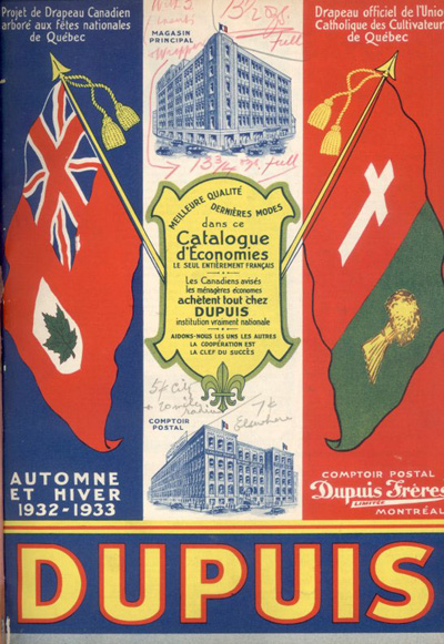 Dupuis Frres Automne hiver 1932-33, cover. 