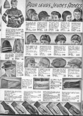 Hats, Dupuis Frères Automne 
hiver 
1951-52, p. 24.