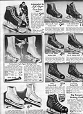 Skates autographed by Syl Apps, 
Simpson Automne hiver 1940-41, p.331.