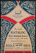 Books and Music Store catalogue, 1934, 
in Czech and Slovak.
