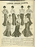 Ladies' dress skirts, Hudson's Bay 
Company Spring Summer, 1904, p. 4.