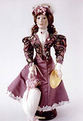 Eaton Beauty for 1992, designed by 
Yvonne Richardson, Toronto, and made by Dynasty Doll Co., USA.
