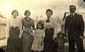 The Le Goff family, ca 1910-1912.