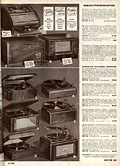 Viking table phonographs, Eaton 
Automne hiver 1946-47, p. 383.
