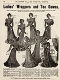 Ladies'  wrappers and tea gowns, 
Eaton's Spring Summer 1901, p.12.