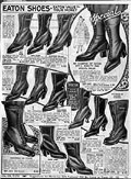 Ladies shoes, Eaton's Fall Winter 
1923-24, p. 155.