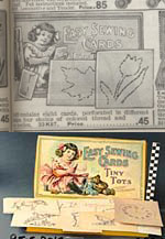 Easy Sewing Cards for Tiny Tots, 
Eaton's Fall Winter 1919-20, p. 435.