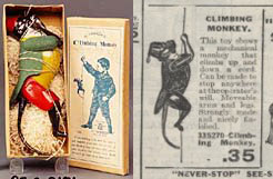 Climbing monkey, Eaton's Fall Winter 
1916-17, p. 394.