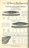 Canoe, Hudson's Bay Company Fur Trade 
Depot catalogue, ca 1934, p.112..
