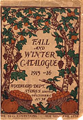 Woodward's Fall Winter 1915-16, 
cover.