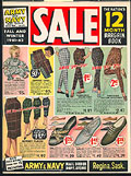 Army and Navy Sale, Fall Winter 
1961-62, cover.