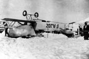 Scene of Guillaumet's accident in his Potez 25 in the Andes, 1930