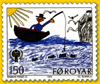 Stamp from the Faroe Islands