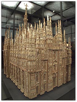 Model of Milan Cathedral Photo: Steven Darby, CMC CD2004-0245 D2004-6041