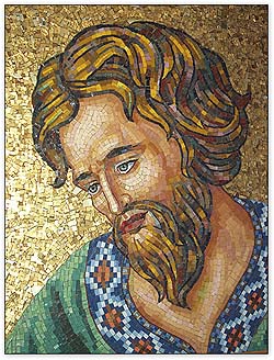Mosaic of St. John the Baptist Photo: Steven Darby, CMC CD2004-1169 D2004-18559